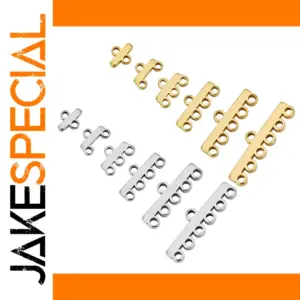 Stainless Steel Multi-Strand Jewelry Clasps Set