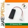 Black 3V Battery Holder Set for Models