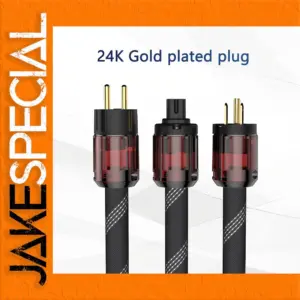 High-End 16mm Audio Power Cable for Hi-Fi Systems