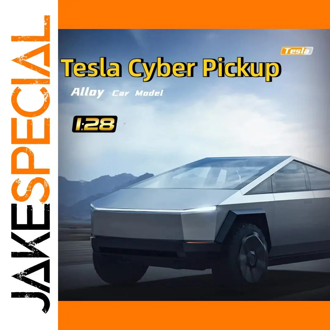1:28 Scale Cyber Pickup Model Car 1 1:28 Scale Cyber Pickup Model Car