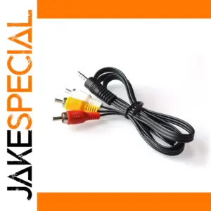 60cm 3.5mm to RCA Audio Video Adapter Cable