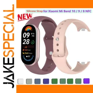 Silicone Strap for Xiaomi Mi Band 8-10
