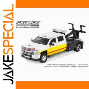 Diecast Silverado 3500 Dually Wrecker Model
