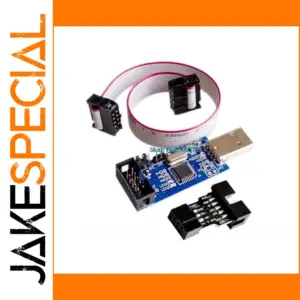 USBASP AVR Programmer with 10-pin Adapter Set