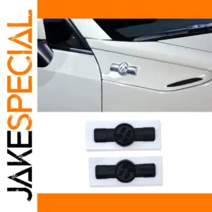 GT86 5-Piece Exterior Car Sticker Set in Chrome or Matte Black