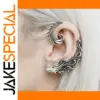 Vintage Ethnic Wolf Clip Earrings for Women