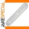 Silver Electric Guitar Control Plate