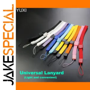 Vibrant Adjustable Wrist Strap for Gaming Devices