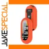 Vibrant Orange Silicone Case for Xiaomi Mi Band 8