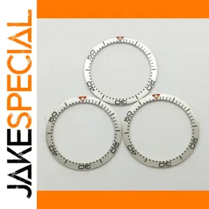 39mm Stainless Steel Dive Watch Bezel Insert for SKX6105