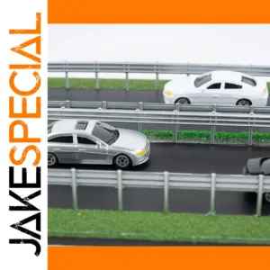 Miniature Highway Guardrails Set 1:87 Scale