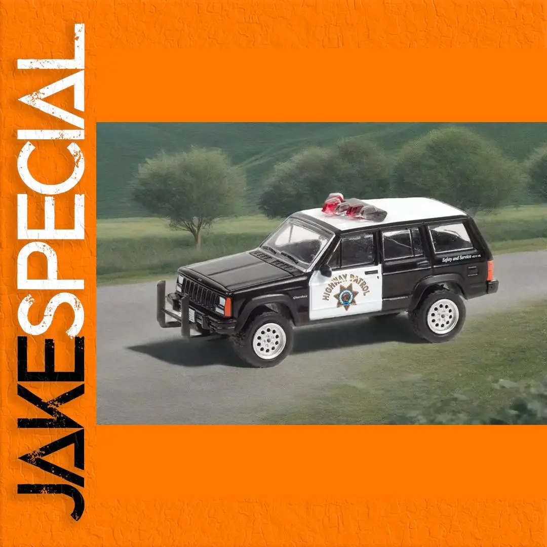 1993 Jeep Cherokee Police Car Diecast Model 1 1993 Jeep Cherokee Police Car Diecast Model