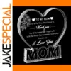 Heart-Shaped Acrylic Gift for Mom