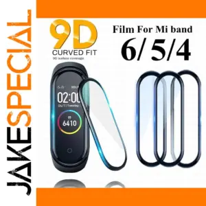 9D Full Coverage Film for Xiaomi Mi Band 4-6