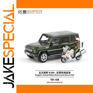 Beijing Off Road BJ80 1:64 Diecast Model Set