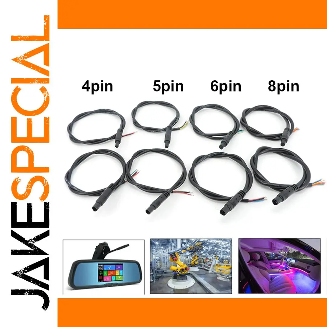 Automotive Extension Cable 50cm for Rear View Systems 1 Automotive Extension Cable 50cm for Rear View Systems