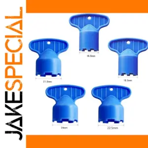 Blue Faucet Aerator Repair Tool Set for Most Models