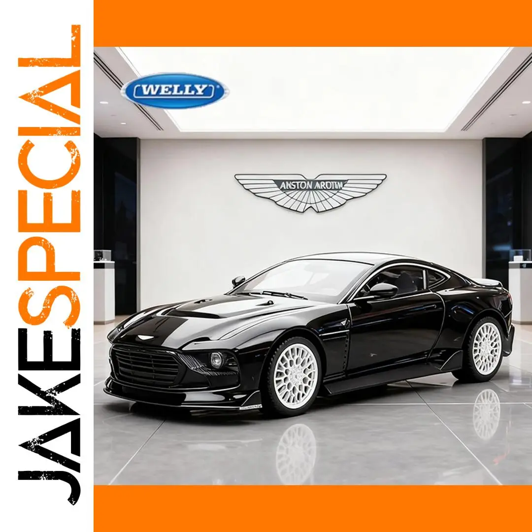 1:24 Aston Martin Valour Diecast Model by WELLY 1 1:24 Aston Martin Valour Diecast Model by WELLY