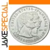 Vintage European Silver-Plated Replica Coin