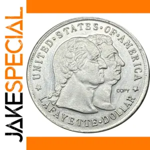 Vintage European Silver-Plated Replica Coin