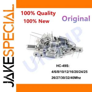HC-49S Crystal Oscillator Set 4-40MHz, 10-Pack