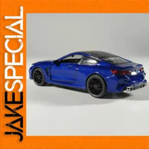 Vibrant Blue BMW M8 1:32 Diecast Model