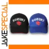 Suzuki Branded Adjustable Baseball Cap in Black/Blue