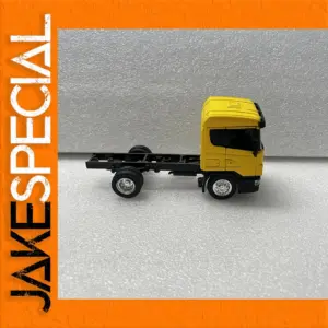 Flawed 1:43 Scale Die-Cast Yellow Truck Model
