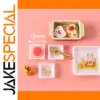 Miniature Dollhouse Plates Set with Vibrant Designs