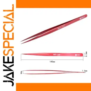 Stainless Steel Precision Tweezers 140mm