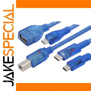 Blue USB Cable for Arduino Models
