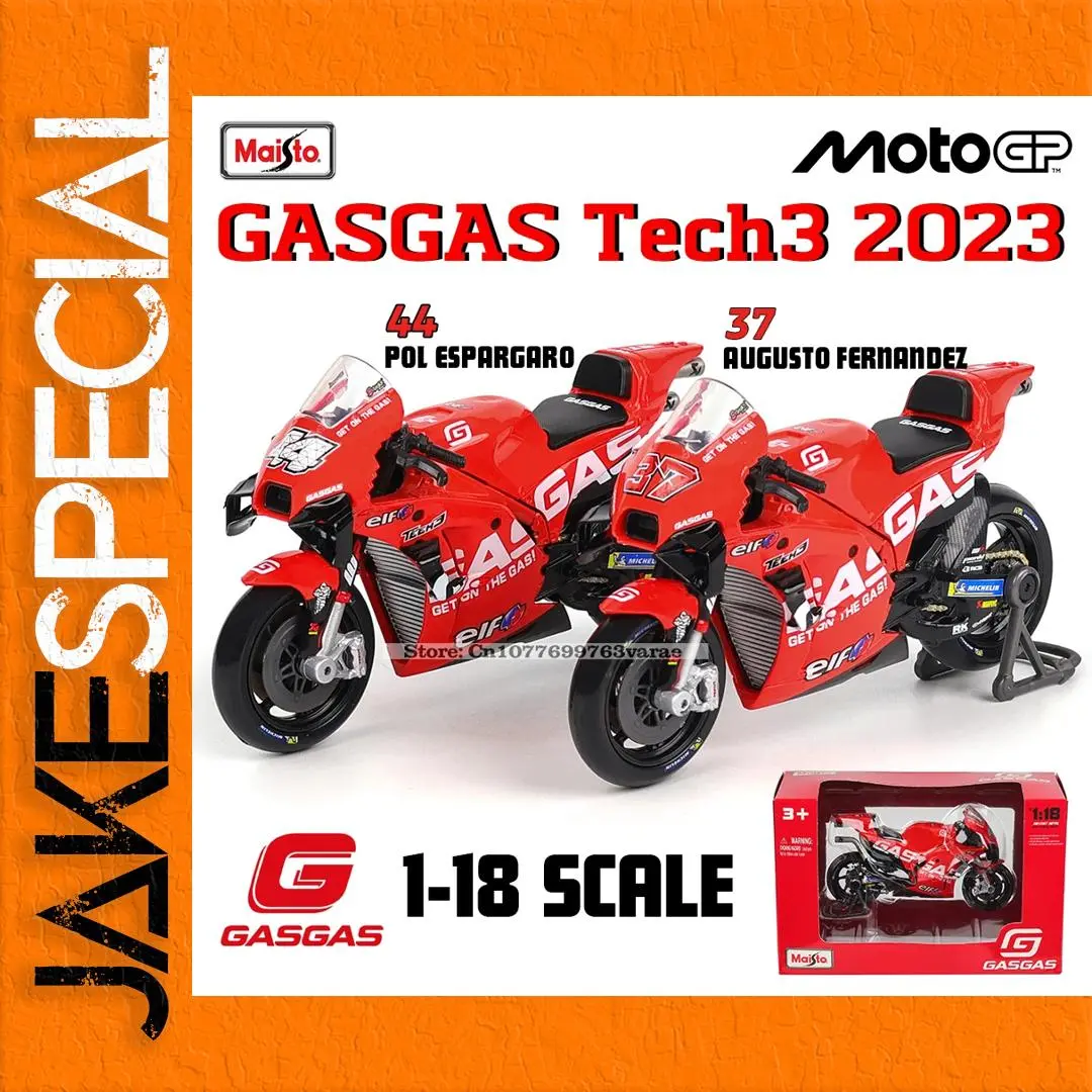 2023 GasGas Tech3 MotoGP Die-Cast Model Set 1 2023 GasGas Tech3 MotoGP Die-Cast Model Set