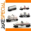 Miniature Industrial Tank Car Model for Trains