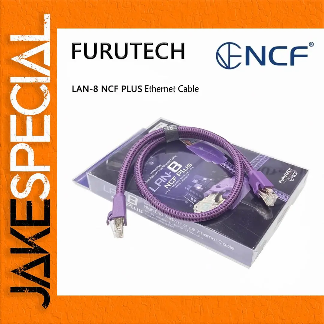 High-End LAN-8 NCF Plus Ethernet Cable for Audio 1 High-End LAN-8 NCF Plus Ethernet Cable for Audio