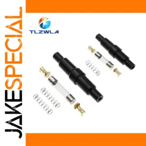 Automotive Fuse Holder Set with Clear Fuses