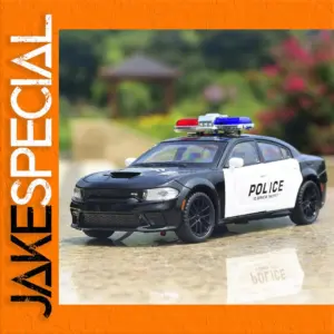 Detailed 1:32 Scale Police Car Model