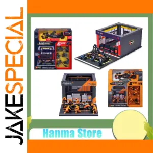 2024 F1 Pit Stop Tire Change Scene Set