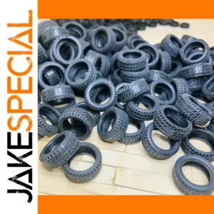 Miniature Tire Skins Set for 1/32 Scale Models