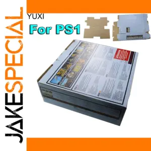 PS1 Console Protector Box with Vibrant Graphics