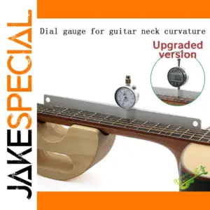 Premium Guitar Neck Dial Meter for Accurate Measurement