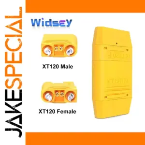 Bright Yellow XT120 Lithium Battery Connector System