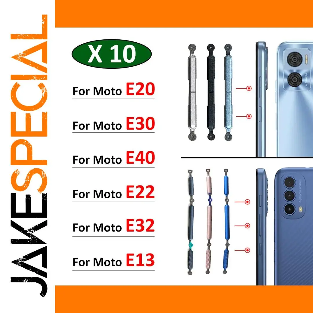 Motorola Replacement Power & Volume Buttons Set 1 Motorola Replacement Power & Volume Buttons Set