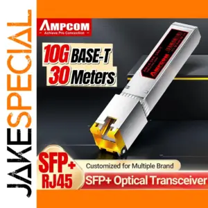 AMPCOM 10GBase-T SFP+ to RJ45 Transceiver