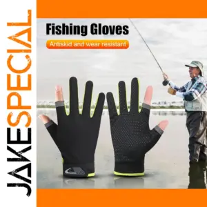 Winter Fishing Gloves with Anti-slip Grip