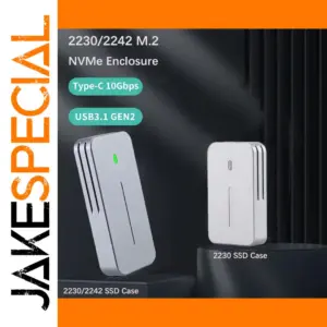 M.2 NVMe Enclosure 2230/2242, 10Gbps