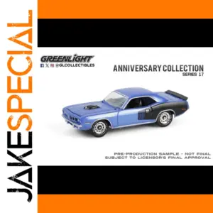 Green Light 1:64 Plymouth Cuda Model