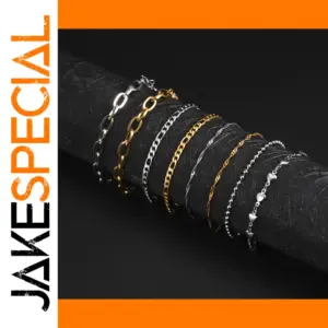 Stainless Steel Chain Bracelet Collection