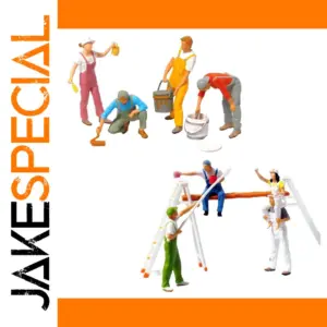 Miniature Painters Scene Set for 1:87 Scale Models