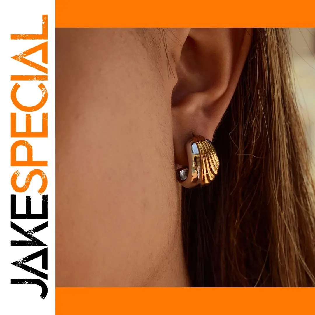 Stainless Steel Water Drop Earrings Model JDE0303020-PS 1 Stainless Steel Water Drop Earrings Model JDE0303020-PS