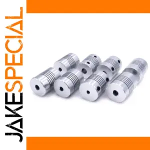 Aluminium Flexible Shaft Couplings Set for CNC Motors